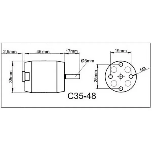 Multiplex ROXXY BL Outrunner (C35-48-1300kV) — image 6 of 6