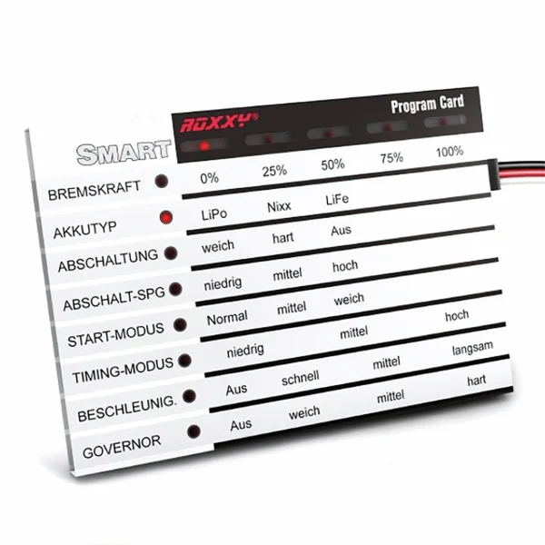 Multiplex ROXXY Smart Programme Card (English)