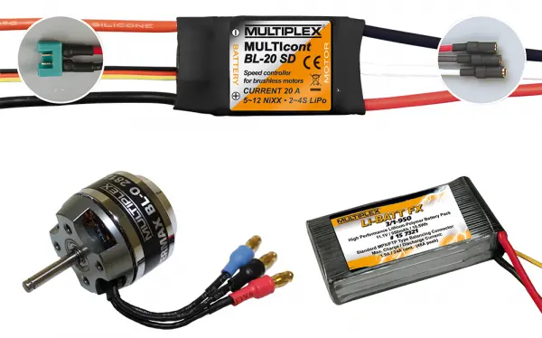 Multiplex MPX Power Set/Lipo Batt.Panda Sport 333662 — image 2 of 2
