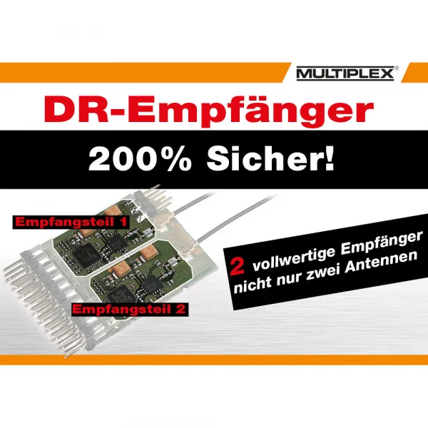 Multiplex Receiver Rx-9-Dr M-Link 2.4 Ghz 55812