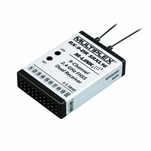Receiver Rx-9-Dr M-Link W/SRXL Interface 2.4GHz 55840