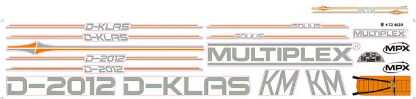 Multiplex Decal Solius 724630 — image 2 of 2