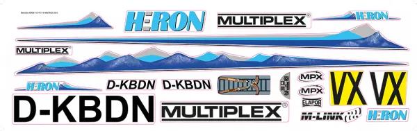 Multiplex Decal Heron 724744 — image 2 of 2
