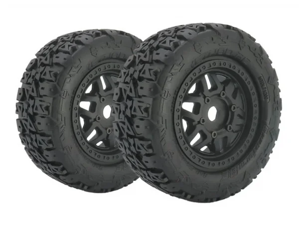 Method RC Method Terraform Belted SC Tyres On Switch Rims 1/7 - 1:8
