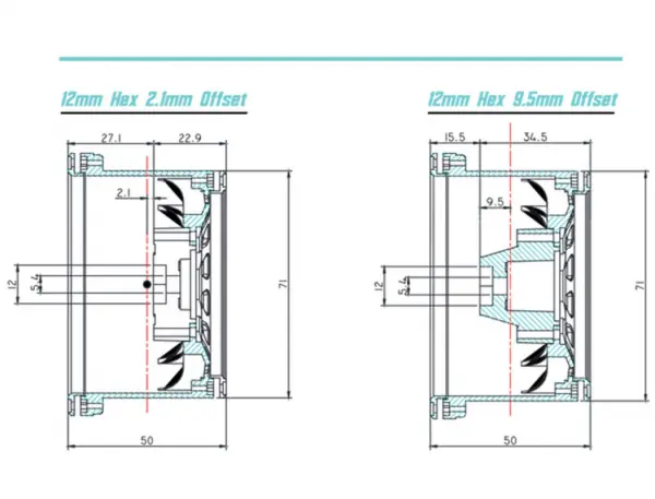 Method Terraform Belted 1:10 MT Tyres On Array Beadlock 2.8 Rims (2) — image 2 of 7
