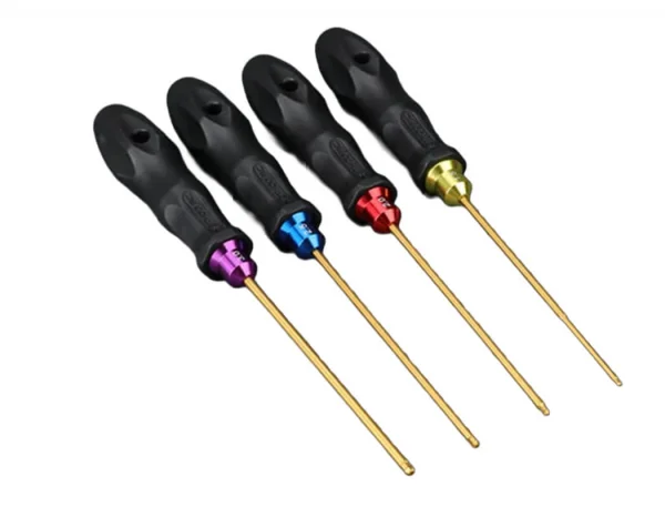 Method RC Method 4 Piece Metric Ball Hex Driver Set (1.5/2.0/2.5/3.0mm)