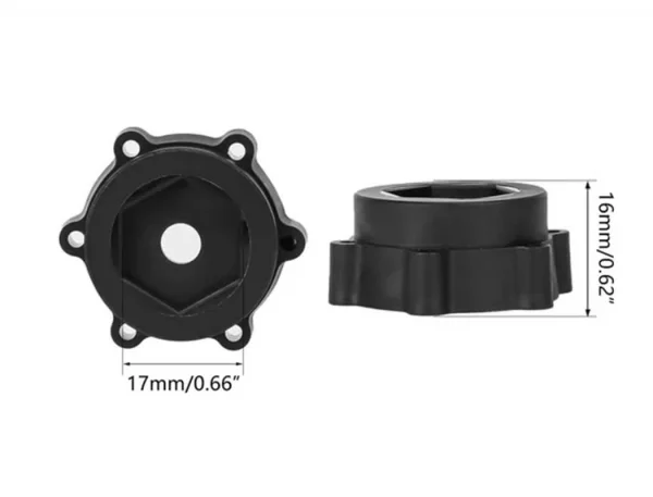 Method RC Method Adaptor UDR 1/7 1:8 SC Tyre - 17mm Hex/16mm Thick (4Pc — image 2 of 5