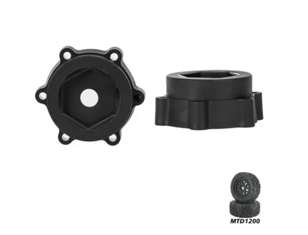 Method RC Method Adaptor UDR 1/7 1:8 SC Tyre - 17mm Hex/16mm Thick (4Pc — image 5 of 5
