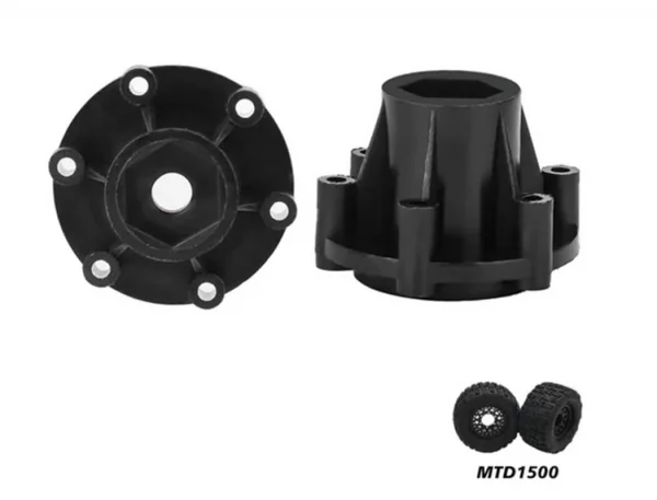Method RC Method Adaptor 1:10 MT Tyre - 12mm Hex/25mm Thick (4Pc) — image 5 of 5