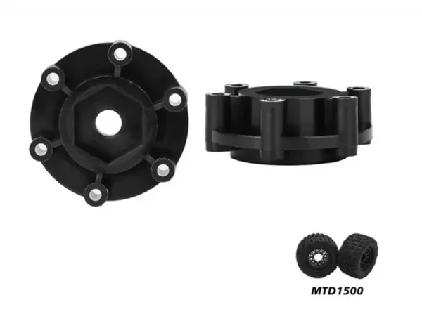 Method RC Method Adaptor 1:10 MT Tyre - 14mm Hex/13.2mm Thick (4Pc) — image 2 of 5