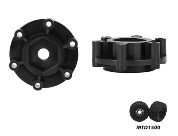 Method RC Method Adaptor 1:10 MT Tyre - 12mm Hex/13.2mm Thick (4Pc) — image 5 of 5