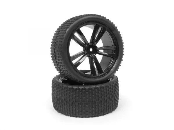 Maverick Mounted Wheel And Tyre Set (Xb/Rear/2Pcs)