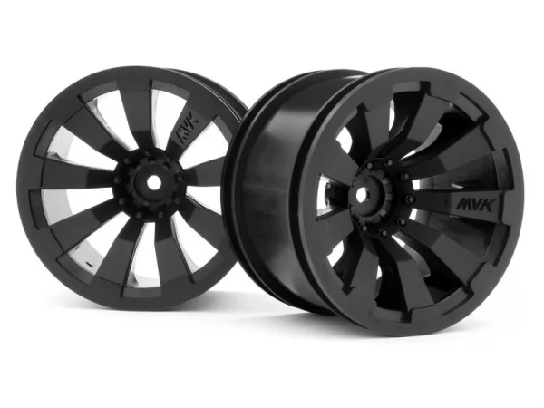 Quantum+ XT 3.2in Wheel (Black/2pcs)
