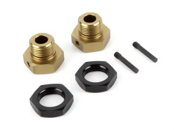 Aluminium 17mm Hex Hub Set (2)