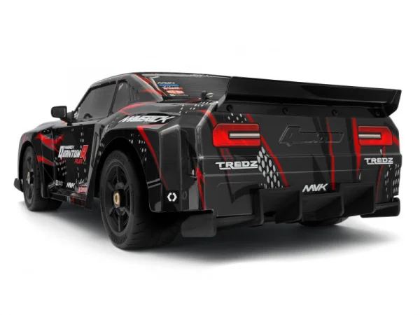 QuantumR Muscle Car Body - Black/red