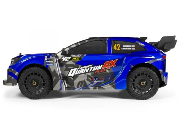 QuantumRX Rally Car Body - Blue