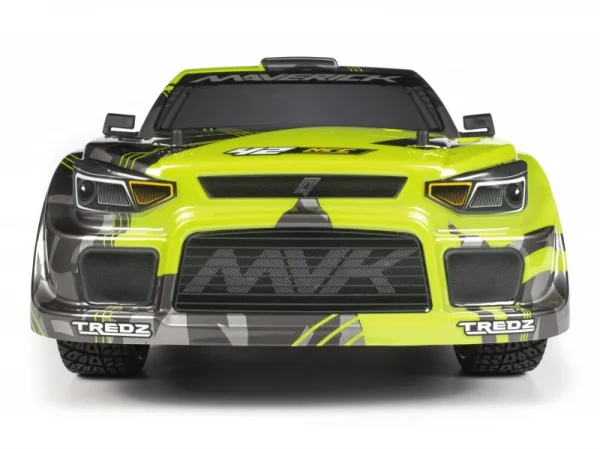 QuantumRX Rally Car Body - Fluoro Green — image 5 of 5