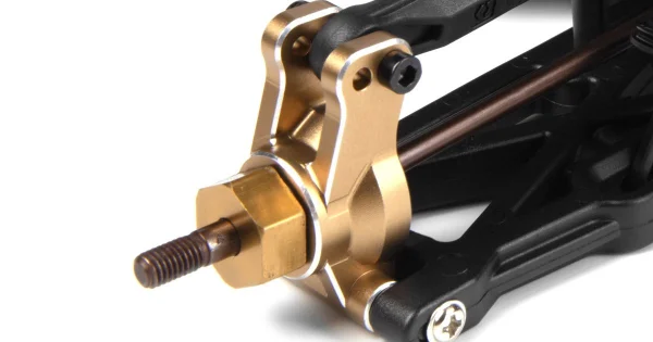 Aluminium Rear Hub Set (Gold/2pcs) — image 4 of 4
