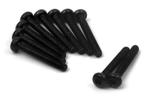 Button Head Screw M2x14mm (10) — image 2 of 2