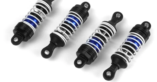 Aluminium Oil-Filled Shock Absorber Set (Blue/4pcs) — image 2 of 2