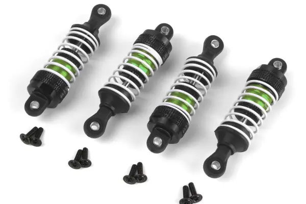 Aluminium Oil-Filled Shock Absorber Set (Green/4pcs) — image 2 of 2