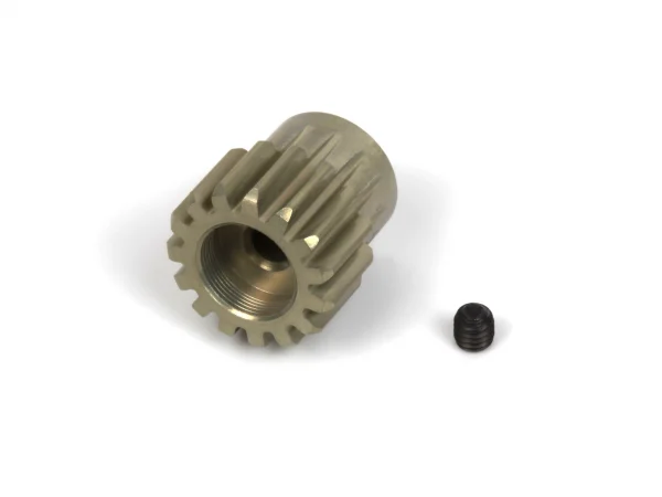 15T Aluminium Pinion Gear (0.8 M / 32DP 3.175 Shaft)