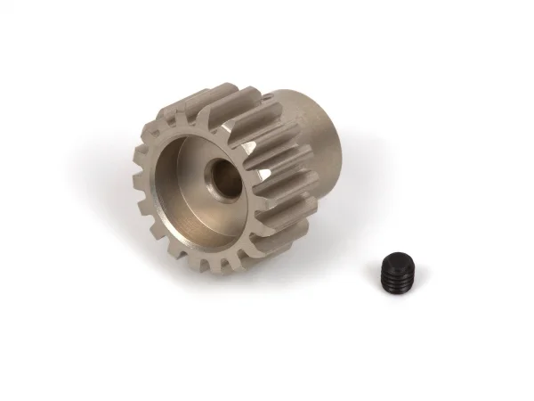 18T Aluminium Pinion Gear (0.8 M / 32DP 3.175 Shaft)