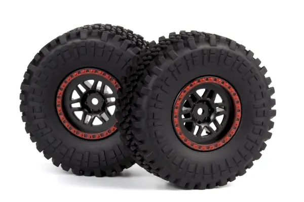 Assembled Wheel & Tyre (Red/2pcs) — image 2 of 2