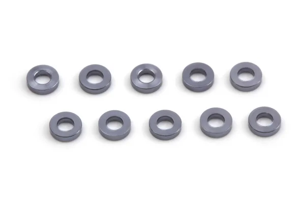 Aluminium Shim 4x1.4x1mm (Gunmetal/10pcs) — image 2 of 2