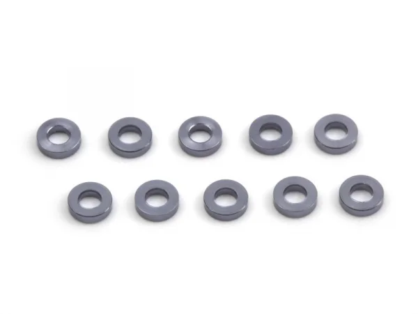 Aluminium Shim 4x1.4x1mm (Gunmetal/10pcs) — image 1 of 2