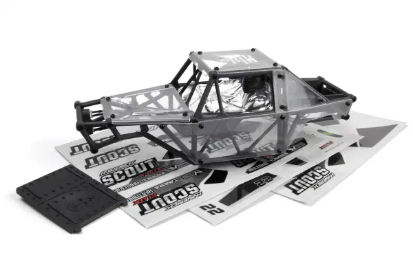 Scout-24 1/24th Rock Crawler - Clear Body