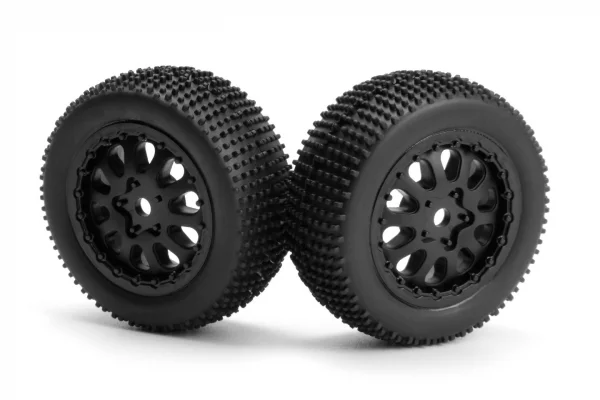 Sidepin SC Wheel/Tyre Set (Black/Front/Rear)