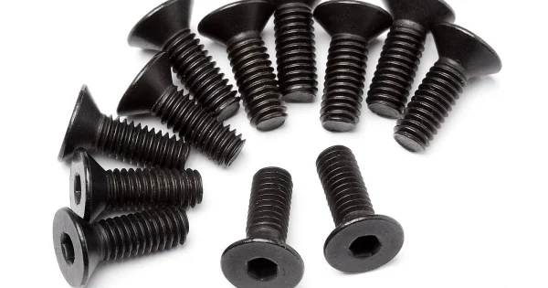 Flat Head Screw M4x12mm 12 Pcs — image 1 of 2