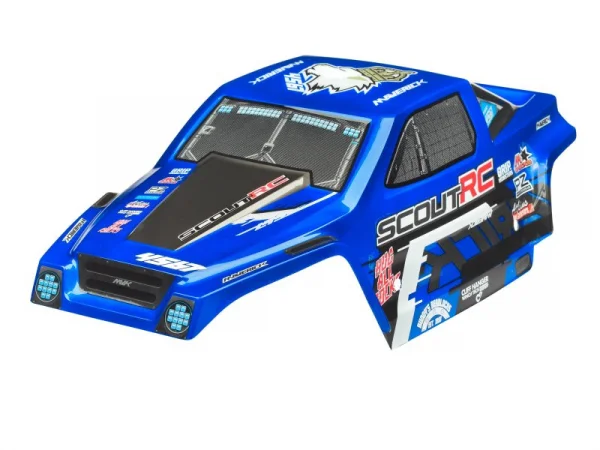 Maverick Painted Scout RC Bodyshell Blue W/Decals — image 1 of 5