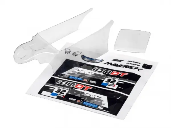 Maverick Clear Desert Truck Body With Decals (Ion Dt) — image 1 of 2