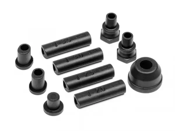Maverick Suspension Pin Mounts, Rear Hub Inserts + Shock Mounts &mdash; image 2 of 2