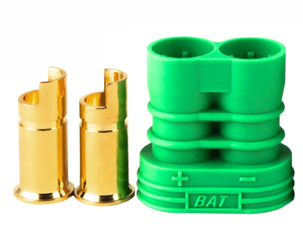 Castle Creations Polarized Bullet Connectors - 6 Females, 3 Housings - 6.5mm