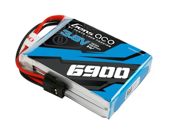 Gens Ace Transmitter LiPo - 1S 3.7V HV 6900mAh - with JR Connector