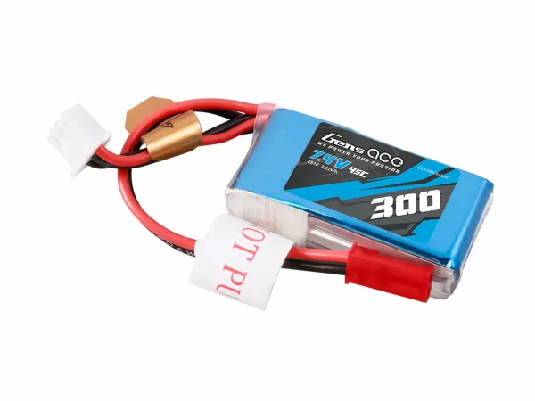 Gens Ace LiPo - 2S 7.4V 300mAh 45C with BEC