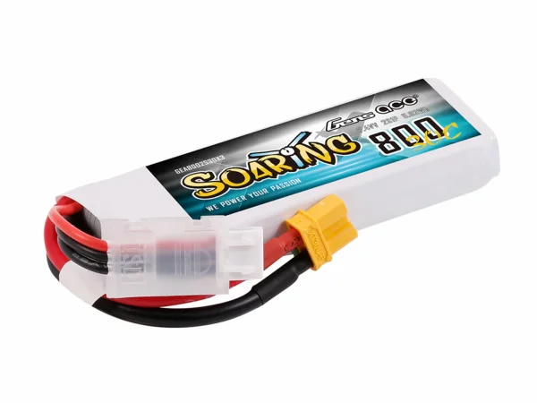 Li-Po 2S 7.6V 800mAh 30C Soaring with XT30