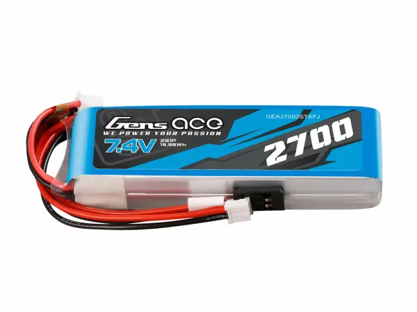 Li-Po 2S 7.4V 2700mAh Tx/Rx with Futaba — image 3 of 5