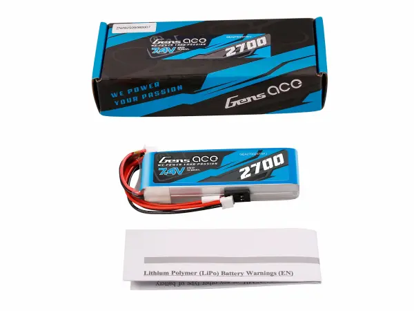 Li-Po 2S 7.4V 2700mAh Tx/Rx with Futaba — image 5 of 5
