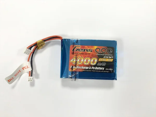 Gens Ace Transmitter LiPo 2S 7.4V 4000Mah RXC (DX9/DX8/DX7S)
