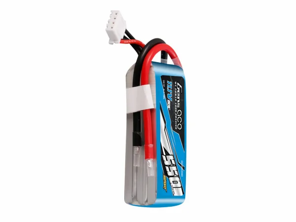 Li-Po Sport 3S 11.1V 550mAh 80C with No Plug