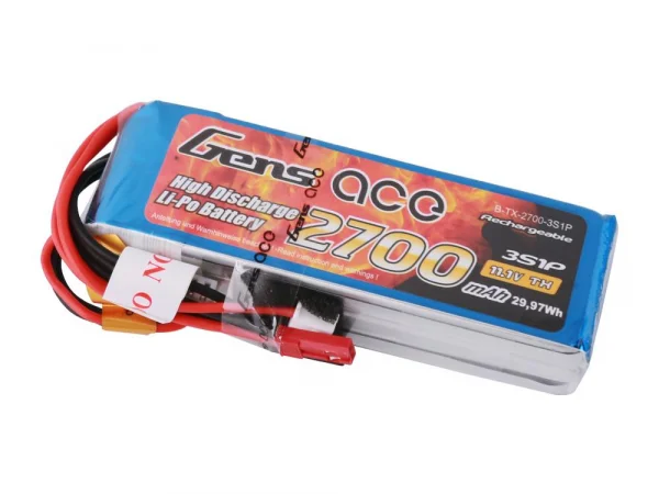 Gens Ace Transmitter LiPo - 3S 11.1v - 2700mAh