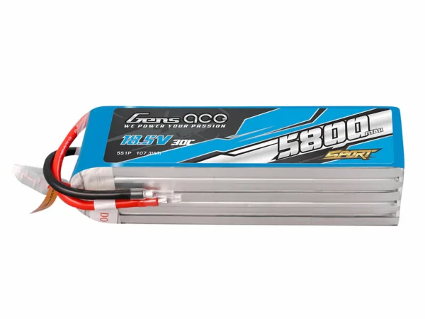Li-Po Sport 5S 18.5V 5800mAh 30C with No Plug — image 3 of 5
