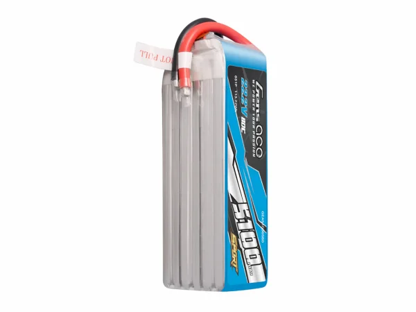 Li-Po Sport 6S 22.2V 5100mAh 80C with No Plug &mdash; image 4 of 5