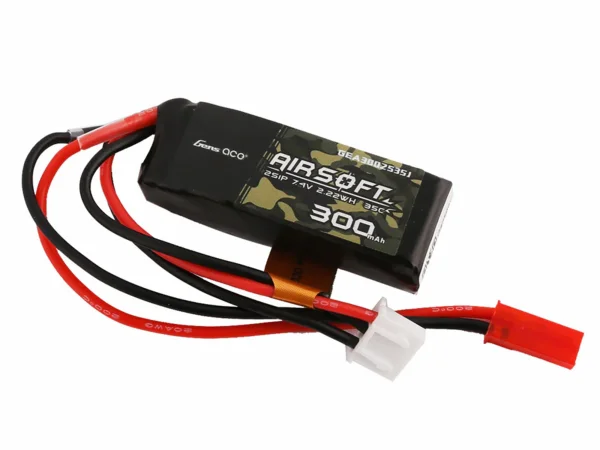 Airsoft 2S 300mAh 35C with JST (HPA Control)