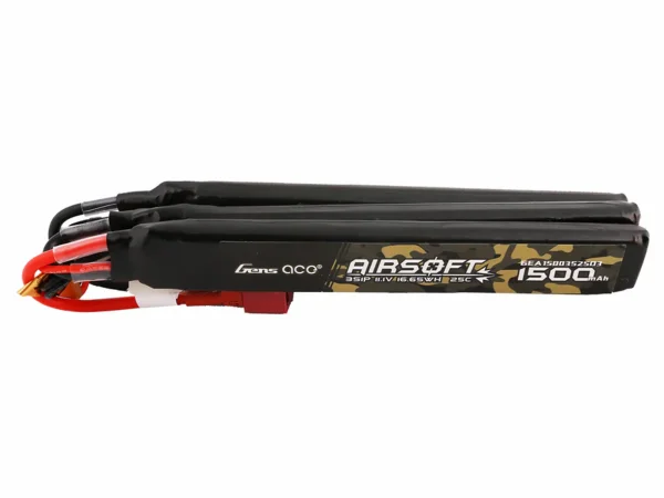 Airsoft 3S 1500mAh 25C with Deans-3X (fit Most AEG)