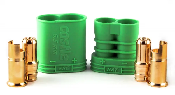CC Polarized Bullet Connector - 6.5 mm